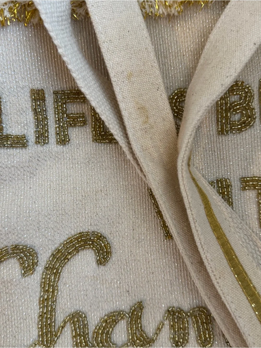 The Nashville Blonde cream canvas